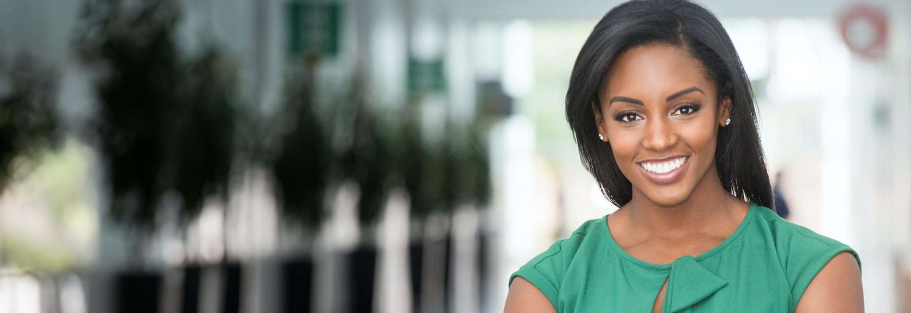 Lady's smiling with a smooth face after undergoing BOTOX treatment in Hermitage, PA