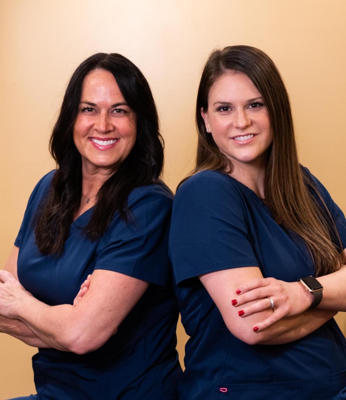Dr Deanna Thomas & Dr Noelle Peters at Hermitage PA dentist office